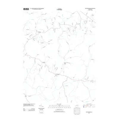 2013 Map of Waterford, 2013 Print