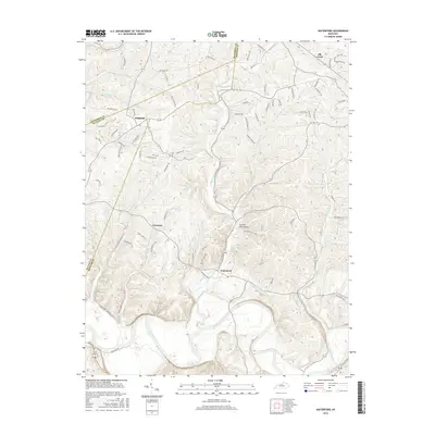 2016 Map of Waterford, 2016 Print