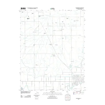 2012 Map of Waterford, 2012 Print