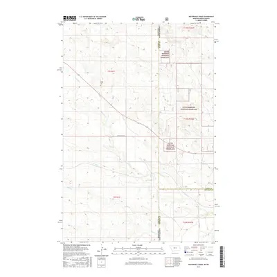 2017 Map of Waterhole Creek, 2017 Print