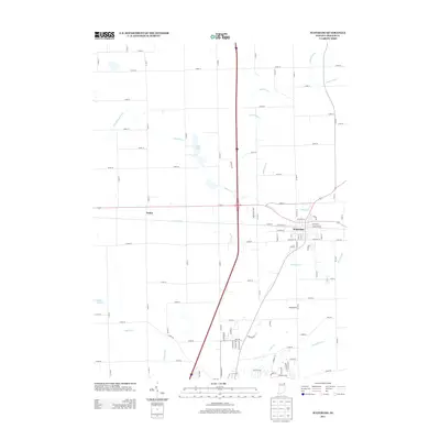 2013 Map of Waterloo, 2013 Print