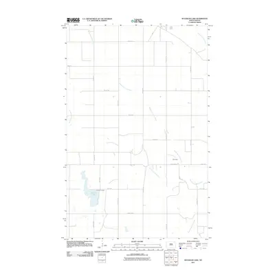 2011 Map of Waterloo Lake, 2011 Print