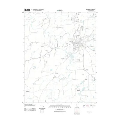 2012 Map of Waterloo, 2012 Print