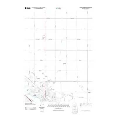 2013 Map of Waterloo North, 2013 Print