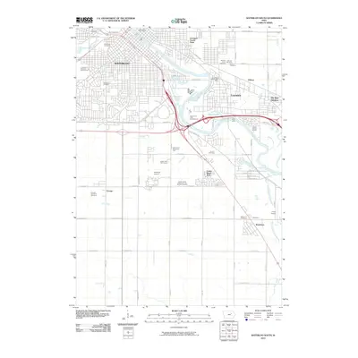 2010 Map of Waterloo South, 2010 Print