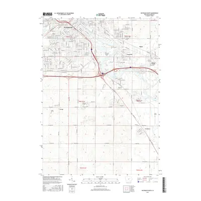 2015 Map of Waterloo South, 2015 Print
