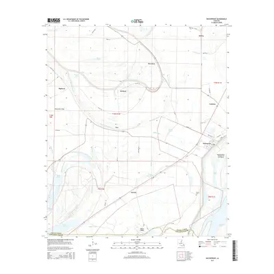 2015 Map of Waterproof, 2015 Print