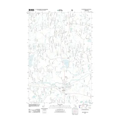 2011 Map of Watersmeet, 2011 Print