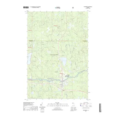 2019 Map of Watersmeet, 2019 Print