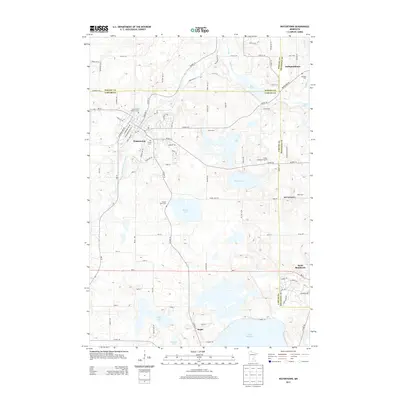 2013 Map of Watertown, 2013 Print