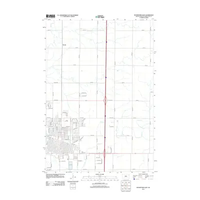 2012 Map of Watertown East, 2012 Print