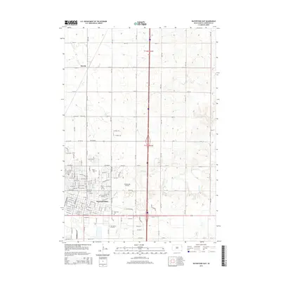 2015 Map of Watertown East, 2015 Print
