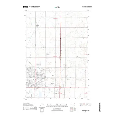 2017 Map of Watertown East, 2017 Print