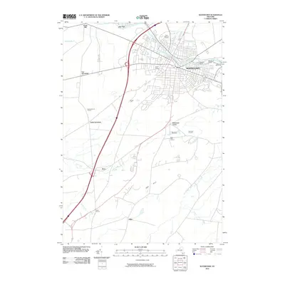 2010 Map of Watertown, 2010 Print
