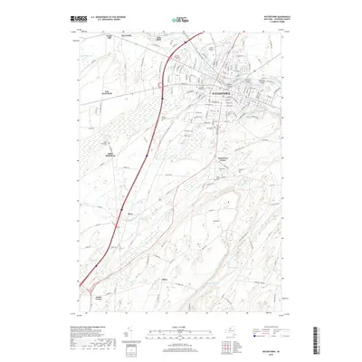 2019 Map of Watertown, 2019 Print