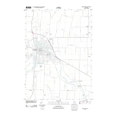 2010 Map of Watertown, 2010 Print