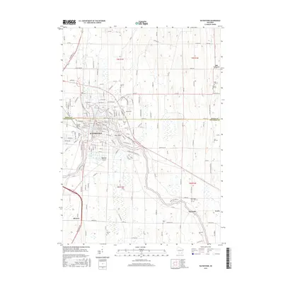 2015 Map of Watertown, 2015 Print