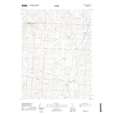 2019 Map of Watertown, 2019 Print