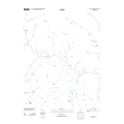 2013 Map of Waterview, 2013 Print