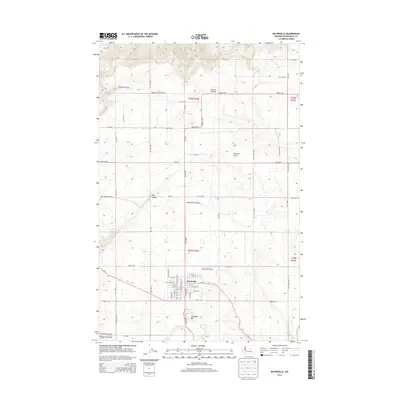 2014 Map of Waterville, 2014 Print
