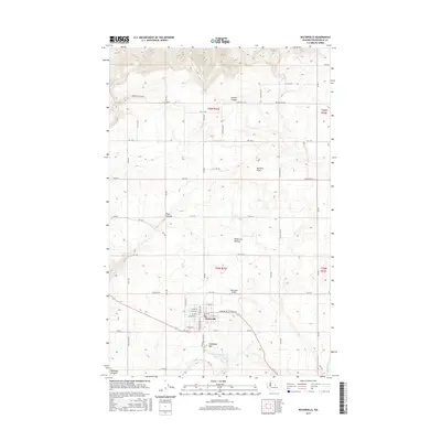 2017 Map of Waterville, 2017 Print
