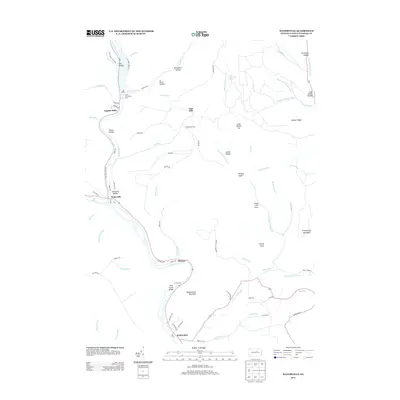 2013 Map of Waterville, 2013 Print