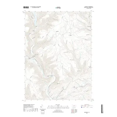 2019 Map of Waterville, 2019 Print