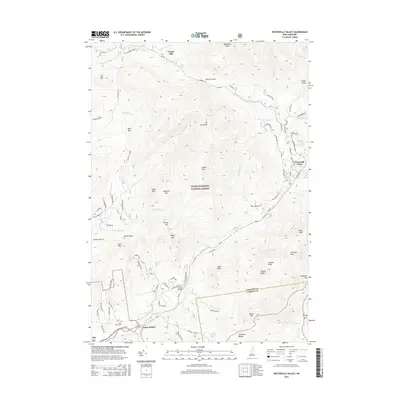 2015 Map of Waterville Valley, 2015 Print