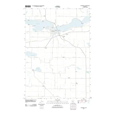 2010 Map of Waterville, 2010 Print