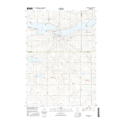 2016 Map of Waterville, 2016 Print