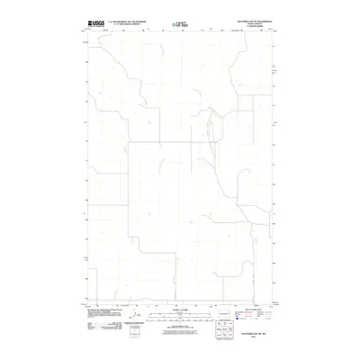 2011 Map of Watford City NE, 2011 Print