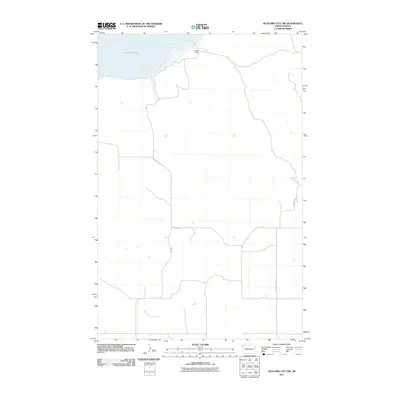 2011 Map of Watford City NW, 2011 Print