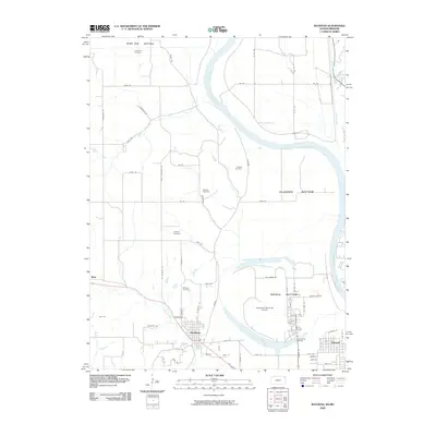 2009 Map of Wathena, 2009 Print