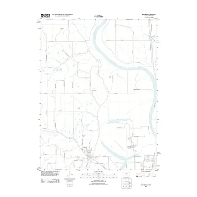 2012 Map of Wathena, 2012 Print