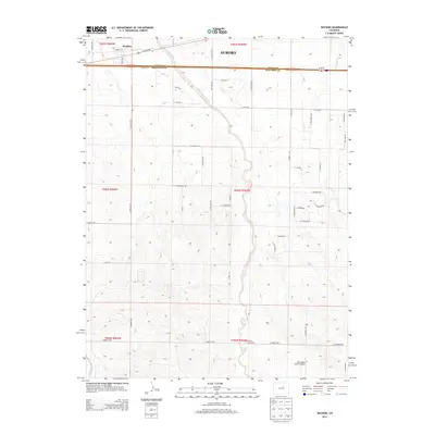 2013 Map of Watkins, 2013 Print