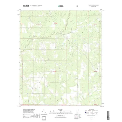 2018 Map of Watkins Bridge, 2018 Print