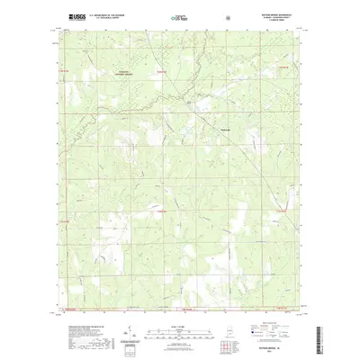 2021 Map of Watkins Bridge, 2021 Print