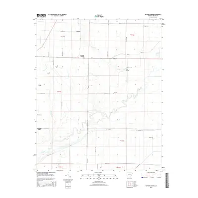2014 Map of Watkins Corner, 2014 Print