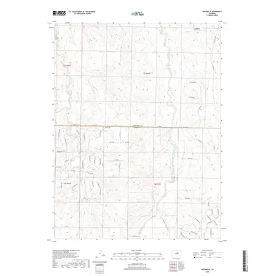 2019 Map of Watkins SE, 2019 Print