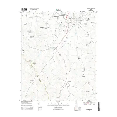 2014 Map of Watkinsville, 2014 Print