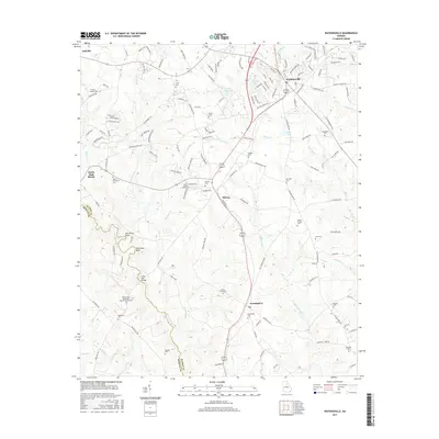 2017 Map of Watkinsville, 2017 Print