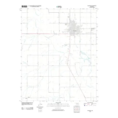 2009 Map of Watonga, 2009 Print