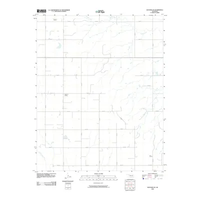 2009 Map of Watonga SE, 2009 Print