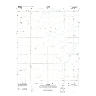 2012 Map of Watonga SE, 2012 Print