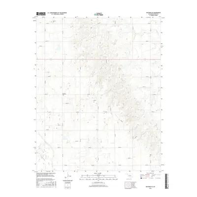 2016 Map of Watonga SE, 2016 Print