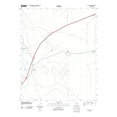 2010 Map of Watrous, 2010 Print
