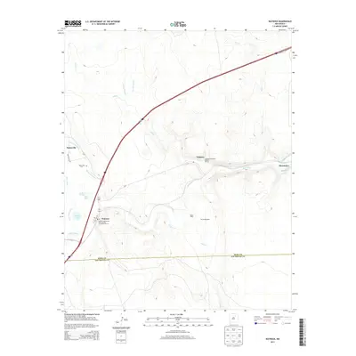 2013 Map of Watrous, 2013 Print