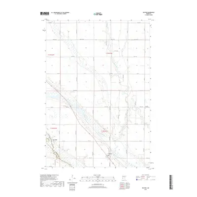 2019 Map of Watson, 2019 Print