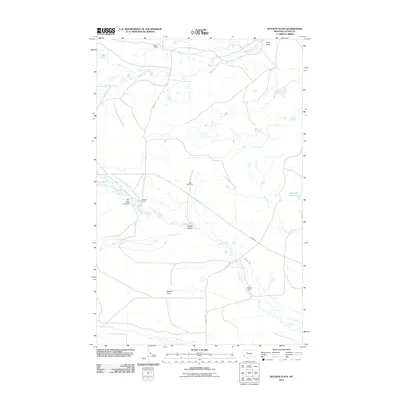 2011 Map of Watson Flats, 2011 Print