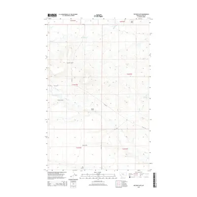 2014 Map of Watson Flats, 2014 Print